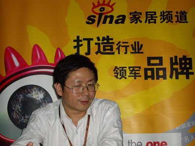 新浪專(zhuān)訪(fǎng)法恩莎事業(yè)部總經(jīng)理嚴(yán)邦平